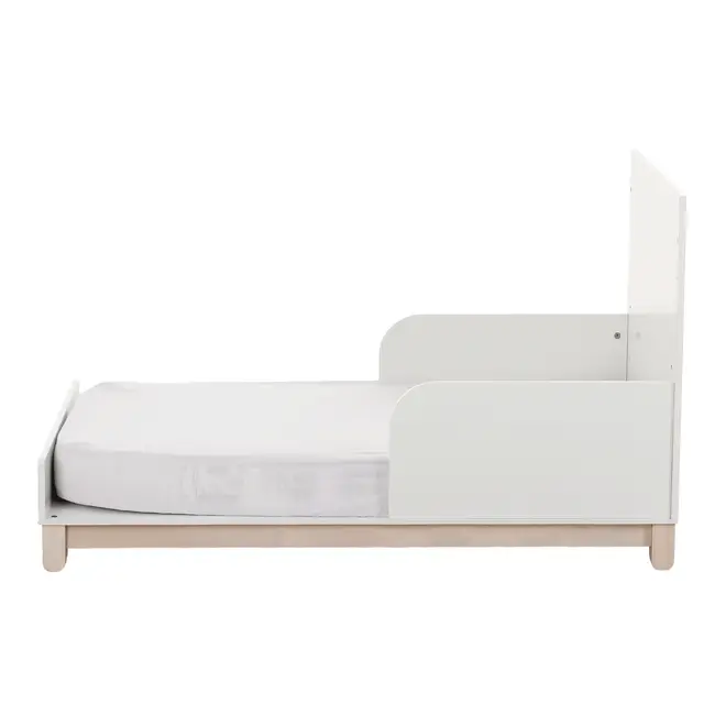 BERÇO 70 CM 2 EM 1 - BERÇO/MINICAMA DULCE - BRANCO/NATURAL WASHED - Foto 8