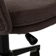 CADEIRA HOME OFFICE ZYGANA - RUBI MOCHA/PRETO - Foto 6