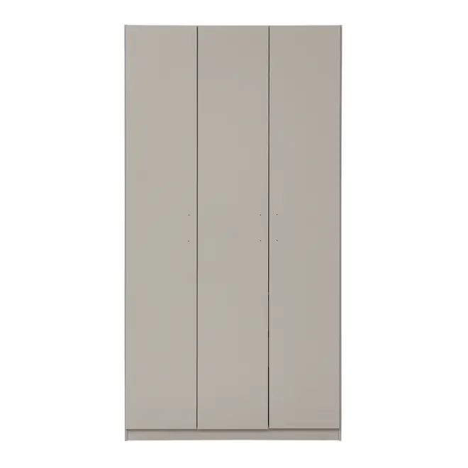 GUARDA-ROUPA 3 PORTAS 2 GAVETAS LIVE - FLANDRES - Foto 1