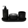 KIT BANCADA 4 PEÇAS CAVEIRA - PRETO - Foto 1
