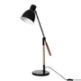 LUMINÁRIA DE MESA FRONT LIGHT - PRETO/FAIA - Foto 1