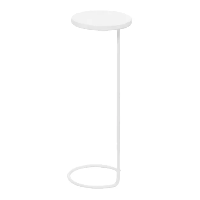 MESA LATERAL RED. 18 CM PINGO - BRANCO - Foto 3