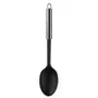 COLHER 34 CM ELLIP NYLON - PRETO/INOX - Foto 1