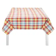 TOALHA DE MESA 1,40 M X 1,40 M COLONIAL - AZUL/MULTICOR - Foto 1