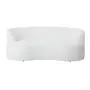 SOFÁ 2 LUGARES ÔNDULO - BOUCLÉ BRANCO - Foto 1