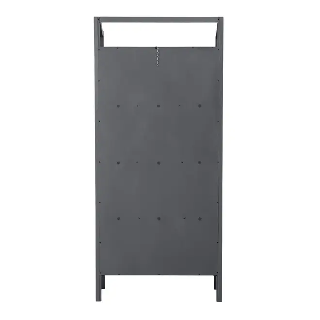 ESTANTE 80 CM X 1,80 M VALENCE - GRIS BRULÉ - Foto 4