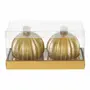 LISTRAS KIT VELAS C/2 FINE FESTIVITY - OURO - Foto 1