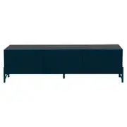 RACK 3 PORTAS 1,60 M X 41 CM LINHAS - GALAXY BLUE/GALAXY BLUE - Foto 1
