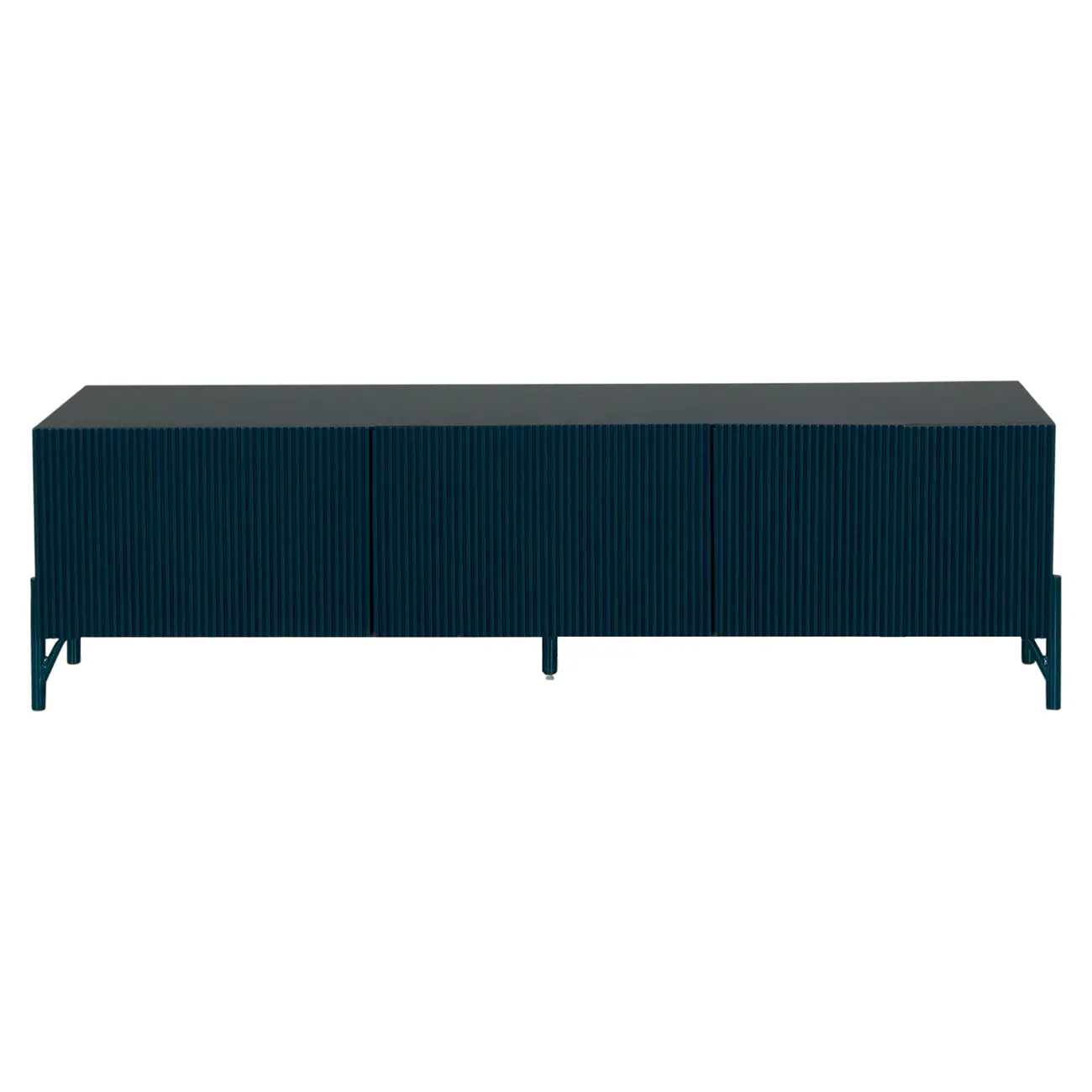 RACK 3 PORTAS 1,60 M X 41 CM LINHAS - GALAXY BLUE/GALAXY BLUE - Foto 1