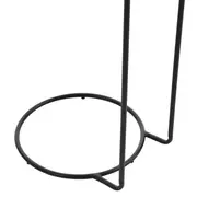 MESA LATERAL 32 CM X 37 CM ORBIT - PRETO/PRETO - Foto 6