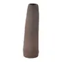 VASO DECORATIVO 20 CM SHIMO - MARROM/MANJERICÃO - Foto 5