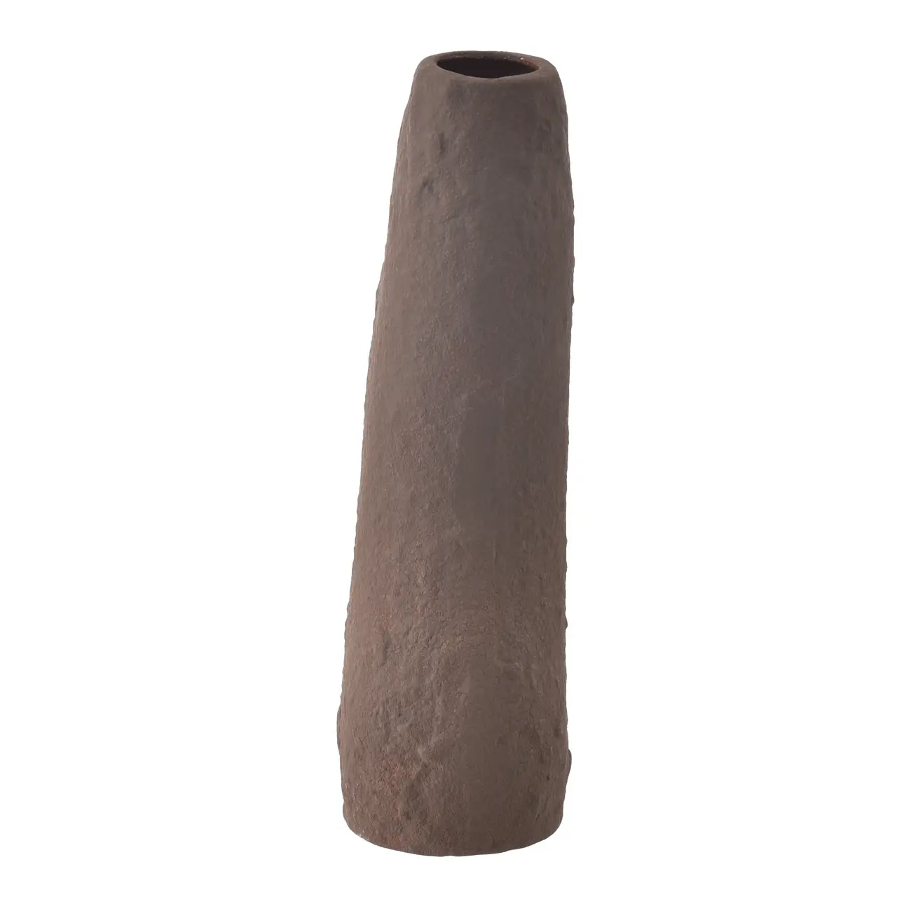 VASO DECORATIVO 20 CM SHIMO - MARROM/MANJERICÃO - Foto 5