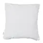 CAPA PARA ALMOFADA 45 CM X 45 CM FLOR DE ALGODÃO - OFF WHITE/ARGILA CRUA - Foto 2