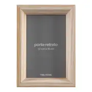 PORTA-RETRATO 10 CM X 15 CM FOCCUS - NATURAL WASHED - Foto 1