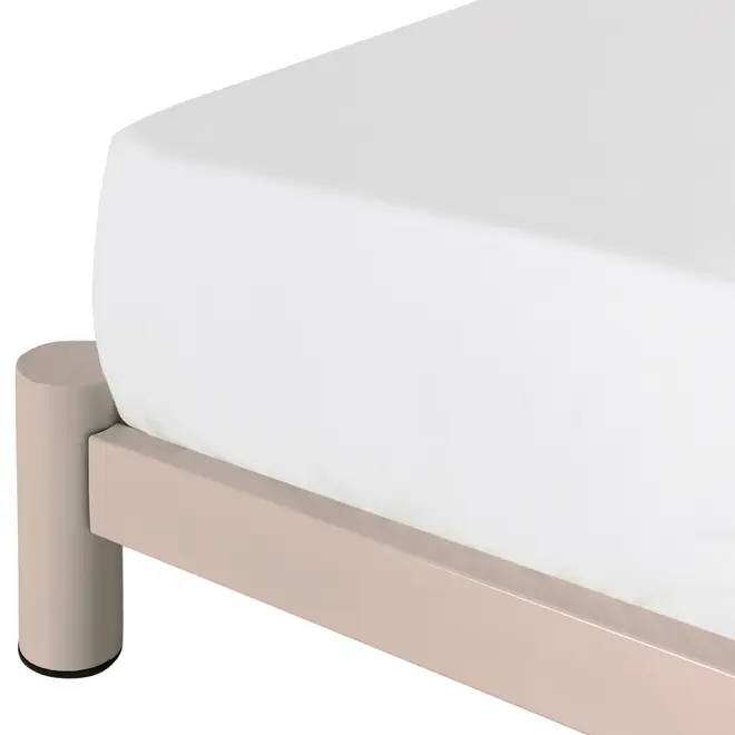 CAMA DE SOLTEIRO INFERIOR 78 CM FLAT - CAMELO - Foto 7