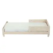 CAMA JÚNIOR 78 CM WOOD FENCE - BRANCO LAVADO - Foto 3