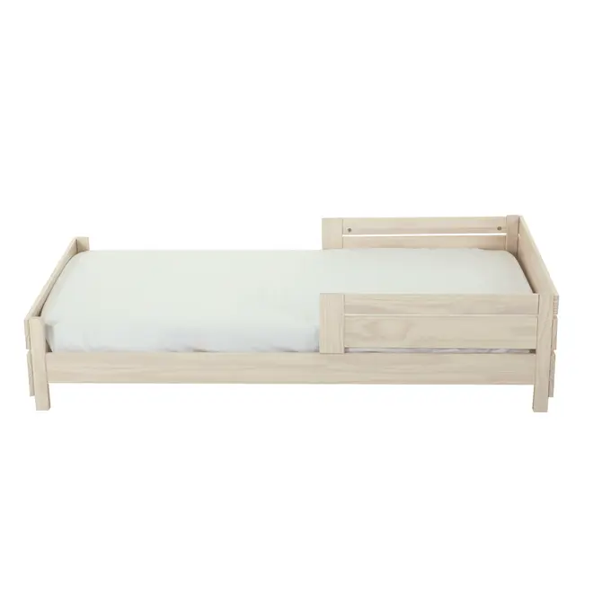 CAMA JÚNIOR 78 CM WOOD FENCE - BRANCO LAVADO - Foto 3