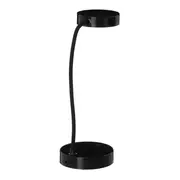 LUMINÁRIA DE MESA LED RECARREGÁVEL PUCK - PRETO - Foto 6