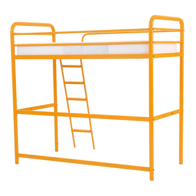 CAMA SISTEMA DE QUARTO INTEGRADO 88 CM COM ESTRUTURA PARA ESCRIVANINHA NEW LINK - SORBET DE MANGA - Foto 4