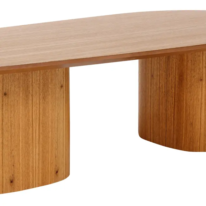 MESA DE CENTRO 1,34 M X 66 CM ORGANIC - FREIJÓ/FREIJÓ - Foto 8
