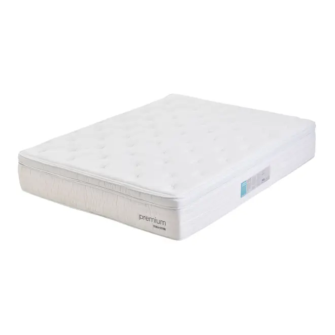 COLCHÃO QUEEN COM MOLAS ENSACADAS 1,58 M X 1,98 M X 32 CM PREMIUM - BRANCO - Foto 2