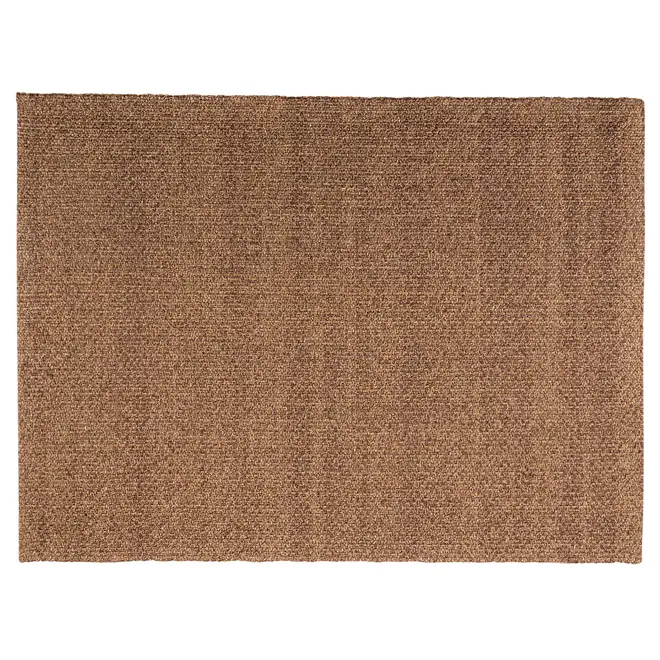 TAPETE 1,50 M X 2 M TRIPOLI - CASTANHO/NATURAL - Foto 1