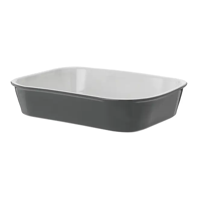 TRAVESSA REFRATÁRIA 29 CM X 21 CM THEVY - KONKRET/BRANCO - Foto 2