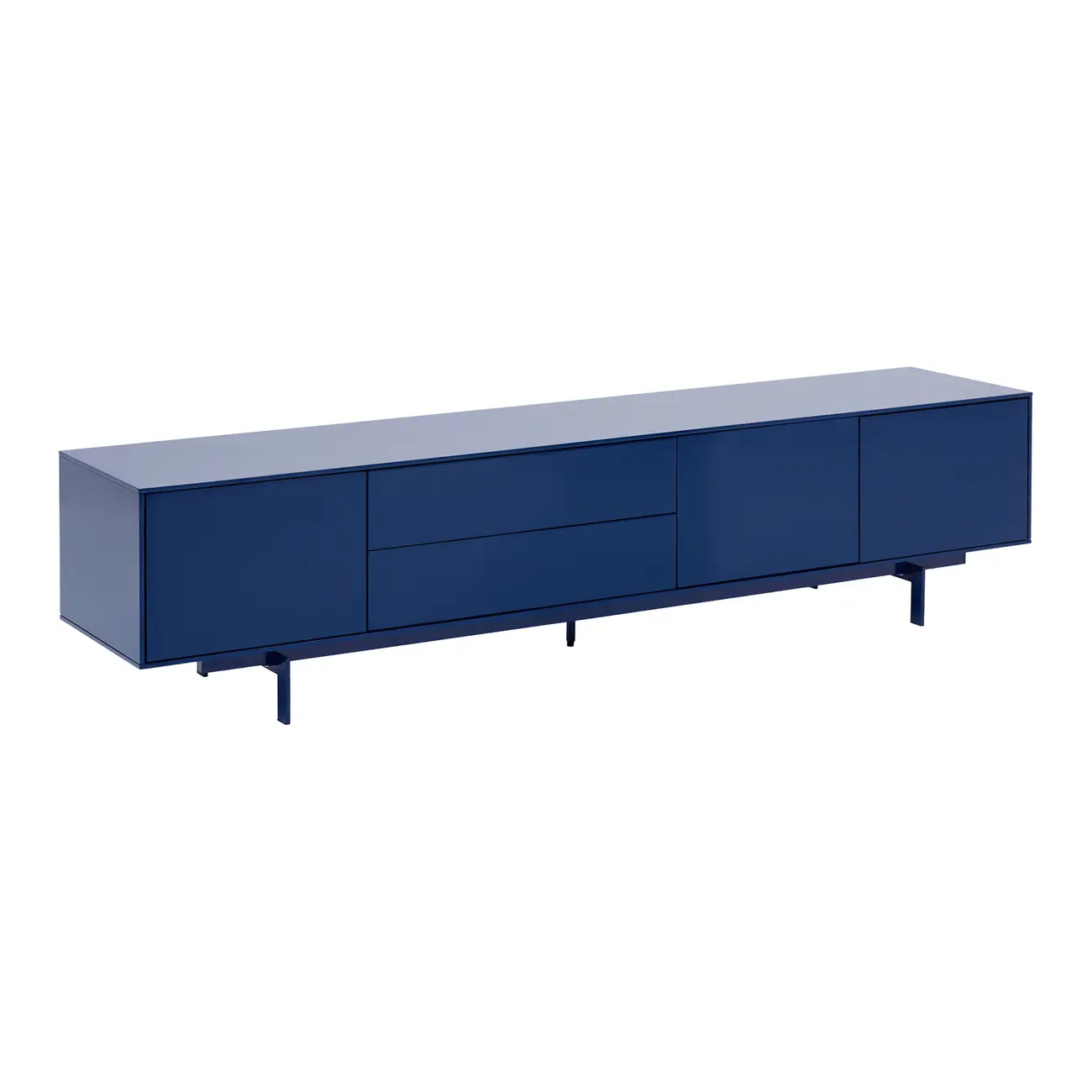 RACK 3 PORTAS/2 GAVETAS 2,08 M X 45 CM MONOLITH - LAZULITE - Foto 2