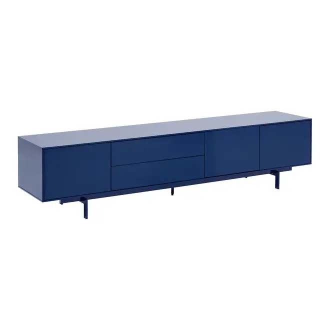 RACK 3 PORTAS/2 GAVETAS 2,08 M X 45 CM MONOLITH - LAZULITE - Foto 2