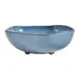 SALADEIRA BAIXA 27 CM JITIRANA - AZUL HISTÓRIO/ARGILA - Foto 1