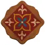 ADORNO DE PAREDE 2 VARIAÇÕES TIRADENTES - AMÊNDOA/MULTICOR - Foto 7