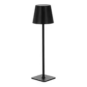 LUMINÁRIA DE MESA LED RECARREGÁVEL KROM - PRETO - Foto 2