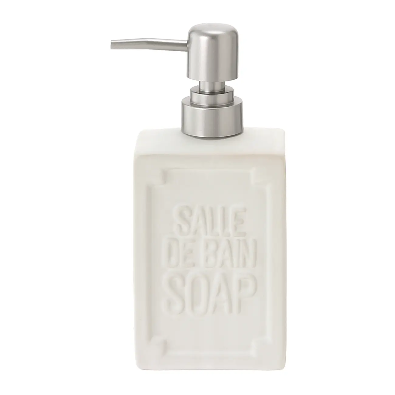 KIT PARA BANCADA 3 PEÇAS SALLE DE BAIN - BRANCO/CROMADO - Foto 3
