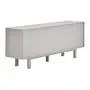 BUFFET 3 PORTAS/2 GAVETAS 1,80 M X 45 CM LITHO - ESTANHO/KONKRET - Foto 6