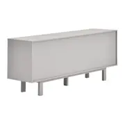 BUFFET 3 PORTAS/2 GAVETAS 1,80 M X 45 CM LITHO - ESTANHO/KONKRET - Foto 6