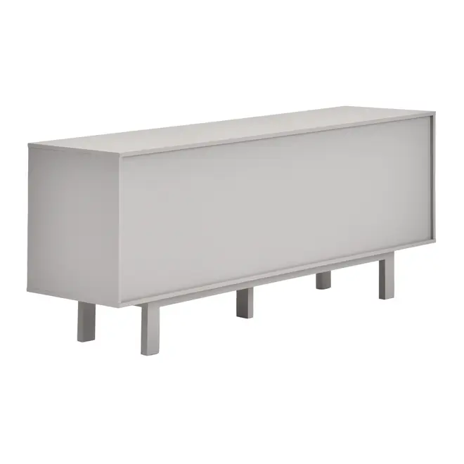BUFFET 3 PORTAS/2 GAVETAS 1,80 M X 45 CM LITHO - ESTANHO/KONKRET - Foto 6