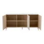 BUFFET 3 PORTAS 1,65 M X 40 CM RIBS - AREIA/AREIA - Foto 5