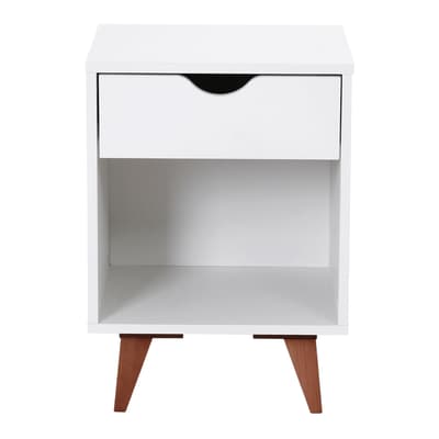 MESA DE CABECEIRA 1 GAVETA COM NICHO LIN