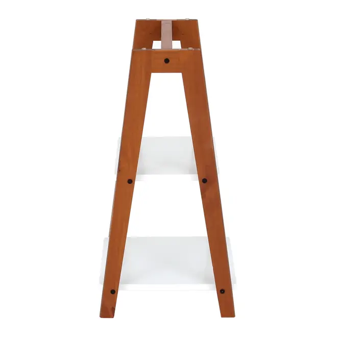 CAVALETE 58 CM X 38 CM BARTÔ I - NOZES/BRANCO - Foto 3