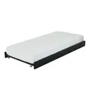 PRETO - CAMA DE SOLTEIRO INFERIOR 88 CM JOKER