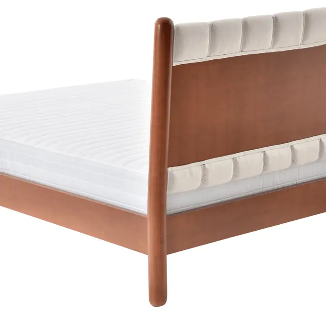 CAMA QUEEN 1,58 M LAPA - NOZES/NATURAL - Foto 5