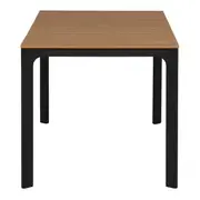 MESA 1,65 M X 80 CM SUMMERLAND - PRETO/NOZES - Foto 3