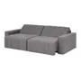 SOFÁ-CAMA RETRÁTIL E RECLINÁVEL 3 LUGARES SNOOZE - CINZA - Foto 6
