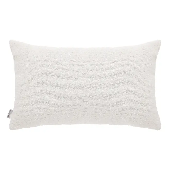 ALMOFADA 30 CM X 50 CM MOSS - BOUCLÉ BRANCO - Foto 1