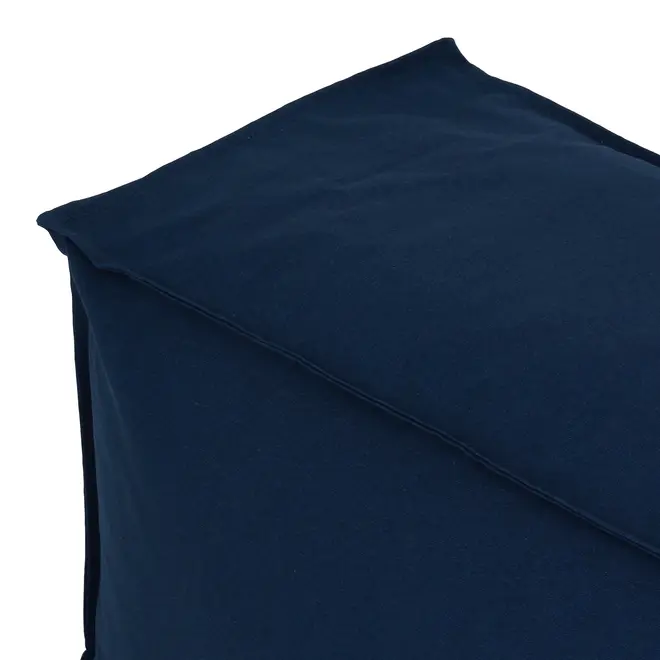 PUFF 90 CM X 45 CM GARDEN - AZUL ESCURO - Foto 6