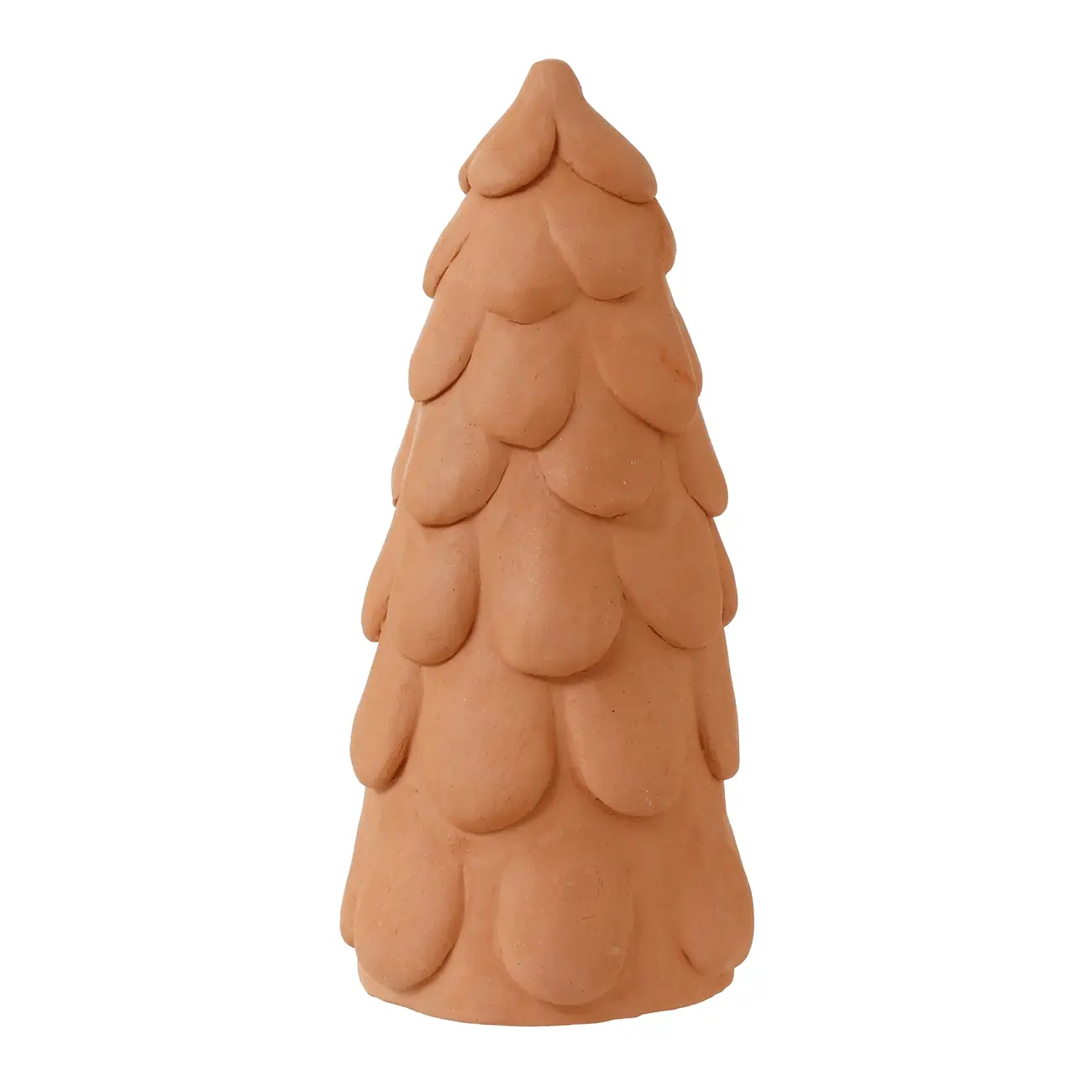 ADORNO ÁRVORE 23 CM VILAREJO NOEL - ARGILA CRUA - Foto 1