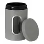 POTE HERMÉTICO 1,2 L CAPSULE - CINZA/INCOLOR - Foto 4