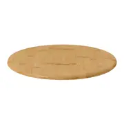 TÁBUA COM BASE GIRATÓRIA 35 CM BAMBUS I - NATURAL - Foto 2