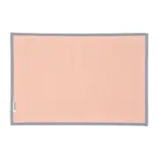 LUGAR AMERICANO 34 CM X 50 CM PASCOQUETTE - BLEU CENDRÉ/VIN ROSE - Foto 2
