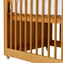 BERÇO COM PALHINHA 70 CM 2 EM 1 - BERÇO/MINICAMA PALHANDI - AMÊNDOA/NATURAL - Foto 20